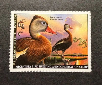 Estampillas WTD - #RW87 2020 - Estampilla de pato federal de Estados Unidos **Eddie Leroy** Como nueva sin usar, nueva sin usar, nueva Foto 1 de 2