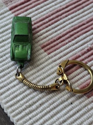 Portachiavi Auto Modellino Fiat 124 Sport Mercury Anni 60 Collezione Macchinina  - Immagine 1 di 4