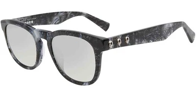 John Varvatos Men's Blue Stylized Round Sunglasses - SJV555SCOBLE - Japan - Image 1 of 2