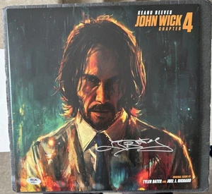 Tyler Bates Signed Autographed John Wick 4 Soundtrack Vinyl PSA/DNA COA composer - Picture 1 of 5