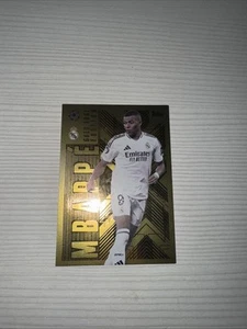 Champions League EXTRA 2024/25 Card GOL10 - Kylian Mbappe  - Gold Edge - Zdjęcie 1 z 1