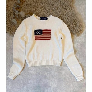 Ralph Lauren Stars and Stripes Cotton Knit Iconic Flag Sweater, Size XS, Damen - Bild 1 von 10