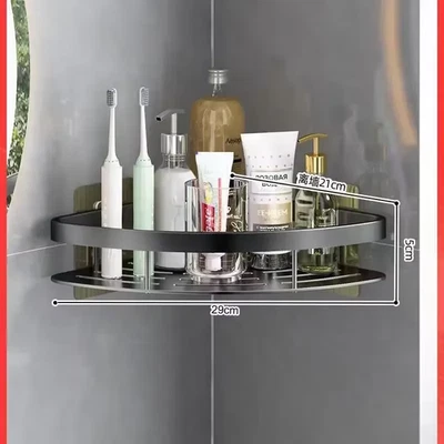 Porta Shampoo in Lega Di Alluminio Accessori per Il Bagno per Il Trucco Organizz - Immagine 1 di 4