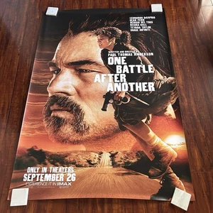 UNA BATTAGLIA DOPO L'ALTRA Warner Bros orig. BUS STOP POSTER FILM 48X70i - Foto 1 di 8