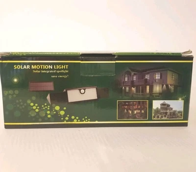 Solar Motion Sensor Light Outdoor Deck Patio Porch Led Light - Image 1 of 4