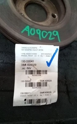 Frenos delanteros sin turbo para 04-13 MAZDA 3 3352358 Foto 1 de 3