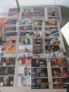 1994 SKYBOX Star Trek Generations COMPLETE 72 CARD BASE SET TRADING CARDS - Picture 1 of 13