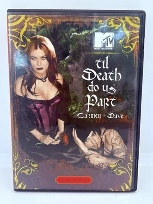 MTV - Til Death Do Us Part: Carmen and Dave (DVD, 2005, Uncensored/ Checkpoint) Foto 1 de 4