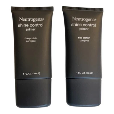 Neutrogena Shine Control Primer Rice Protein Complex 1 oz. New Lot Of 2 - Image 1 of 2