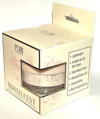 Pure Benefits Translucent Loose Setting Power, Silky Matte Finish, Long-lasting - Image 1 of 4