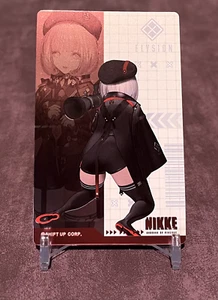 Vesti Diosa de la Victoria Nikke Pistola Niña Metal Tarjeta Colección Holo - Imagen 1 de 3