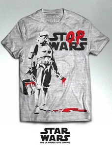 Star Wars Stormtrooper Stop Wars Rock T-Shirt Gr. XL Neu - Bild 1 von 1