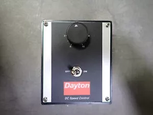 NUOVO Dayton (4Z527) Regolatore Motore DC, NEMA 1 Supporto a Parete - Foto 1 di 4