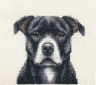 STAFFORDSHIRE BULL TERRIER dog, Counted Cross stitch sewing kit *FIDO STITCH
