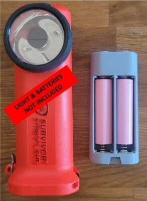 Emergency Responder Streamlight SURVIVOR 2x 18650 LiIon Caddy Adapter - Image 1 of 3