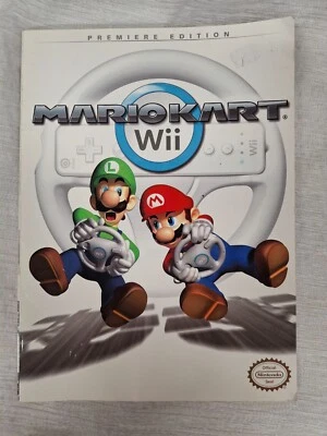 Mario Kart Wii Premiere Edition Prima Game Strategy Guide Book [NO POSTER] - Image 1 of 2
