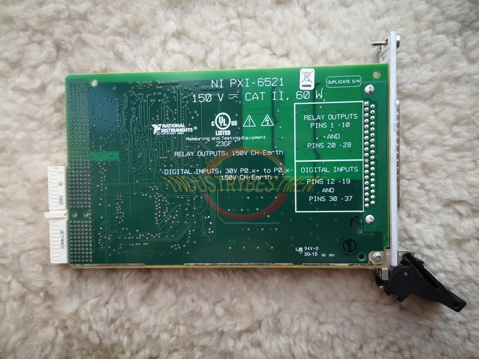 ONE Used NI PXI-6521 Digital I/O Module 779313-01 - Image 1 of 1