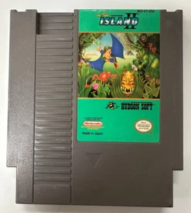 Adventure Island II (Nintendo Entertainment Systerm NES, 1990) TESTED & WORKS - Picture 1 of 4