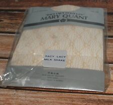 Mary Quant  RACY LACY MILK SHAKE HOLD UPS Fancy Stocking One Size