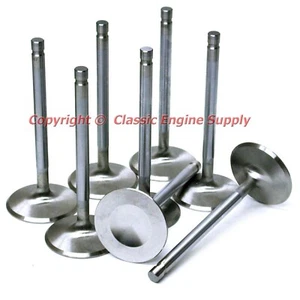 Nuevo Juego de válvulas de admisión largas de acero inoxidable de 2,02" + 100 sb Chevy 400 350 327 - Imagen 1 de 1