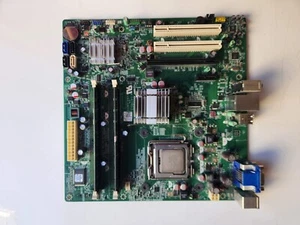Dell Vostro 220 G45M03 Intel MoBo w/ Core 2 Duo @ 3.3GHz+4GB RAM Tested & Works - Picture 1 of 6