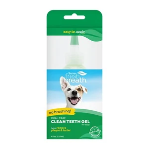 Tropiclean Clean Teeth Gel Fresh Breath sizes/types Dogs Cats NEW - Picture 1 of 4