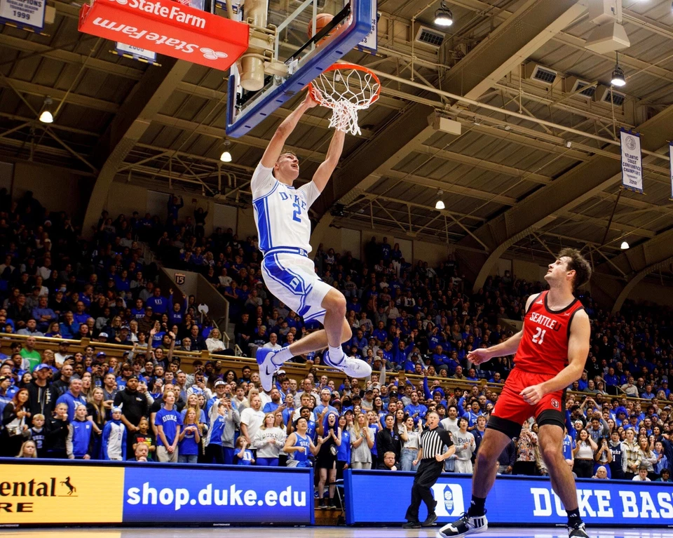 8x10 Photo COOPER FLAGG Duke Blue Devils NCAA Montverde Academy HS McDonald’s - Image 1 of 1