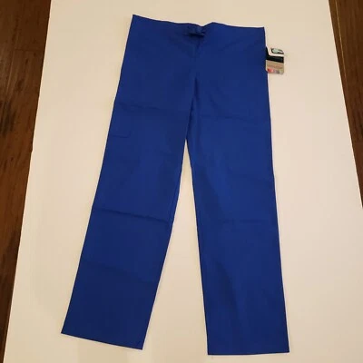 Pantalones Médicos Adar Universal Unisex XS 38 Cintura Azul Real Uniforme Médico Nuevos con Etiquetas Foto 1 de 4