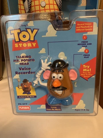 New Sealed 1996 Toy Story Talking Mr. Potato Head Voice Recorder Playskool PH-27 Cover