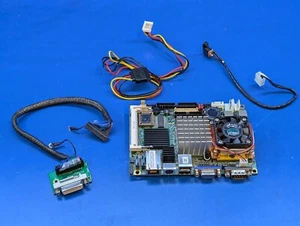 Commell LS-371 Industrial Motherboard + T2300 CPU + 1GB DDR2 + Cables - Picture 1 of 10