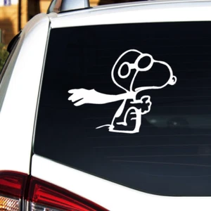 Snoopy Peanuts WALL ART-Decal/Sticker-CHOOSE SIZE&COLOR-Laptop-Tablet-D1 - Picture 1 of 3
