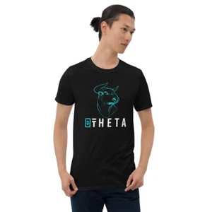 Theta Network Bull Head Short-Sleeve Unisex, Theta Crypto, Theta Logo, Theta Tee - Picture 1 of 6