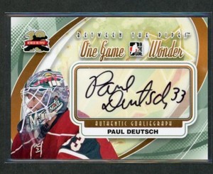 2011-12 Between The Pipes Autographs #APD Paul Deutsch *16193
