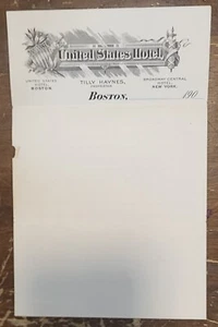 1900 Letterhead Boston Massachusetts United States Hotel - Picture 1 of 1