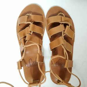 角斗士纯色女士皮革鞋面 Ebay