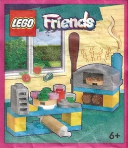 Lego Friends Pizza Bakery Paper Bag (562401) Baking Set New - Imagen 1 de 1