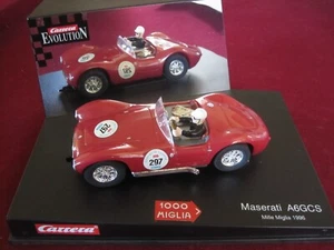 Carrera Maserati A6GCS Miglia 1000 Mille Miglia Rojo 297 25434. Coche Ranura 1/32 - Imagen 1 de 1