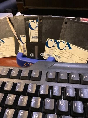 Opened CA-Visual Express 1.0 Software. 5 Disks. Never used to create anything. - Image 1 of 4