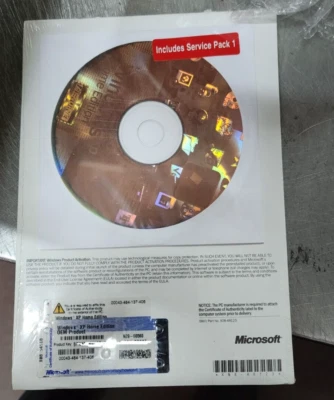 Microsoft Windows XP HOME (OEM) with SP1 - NEW & Sealed! - Image 1 of 3