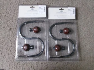 Two Sealed Linden Street Decorative Globe Curtain Holdbacks - Picture 1 of 3
