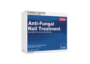 Anti-Fungal Nail Treatment 5ml Amorolfine 5% (same as LOCERYL) (1 BOX ) -NF1- - Picture 1 of 3