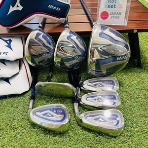 New Women Mizuno Efil8 Fullset 1w 5w 5hybrid Irons 79+PS Putter 8pic Ladies Flex - Picture 1 of 24