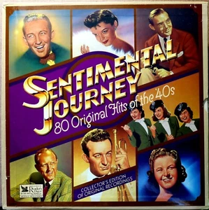 Sentimental Journey 80 Original Hits Of 1940s Readers Digest Vinyl 7 Lp Box Set - Picture 1 of 4