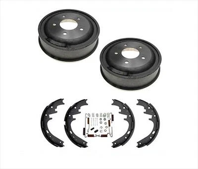 Se adapta a furgoneta Ford E150 2000-2006 con tambores traseros tambores de freno y zapatas de freno resortes Foto 1 de 4