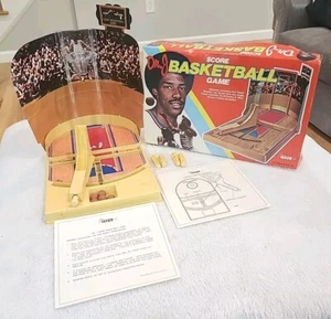 VTG JULIUS ERVING Dr. J Score Basketball Game Complete Set. Rare 1979 ILLCO TOY - Picture 1 of 18