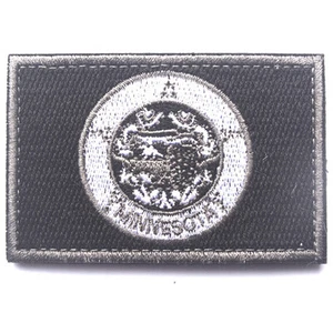 USA Minnesota MN STATE FLAG U.S. ARMY TACTICAL HOOK PATCH - Picture 1 of 1
