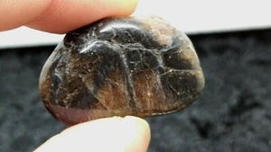 CHIASTOLITE ANDALOUSITE - pierre roulee naturelle - mineraux lithotherapie reiki - Picture 1 of 4