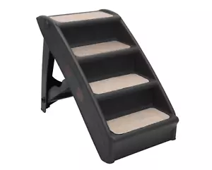 Escaleras plegables para perros - Negro - 62x40x49,5 cm 50-75 kg - Imagen 1 de 9