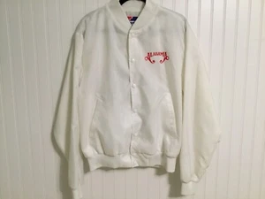 Vintage Swingster Alabama Pass It On Down Jacket Size Large USA White Lined - Picture 1 of 15