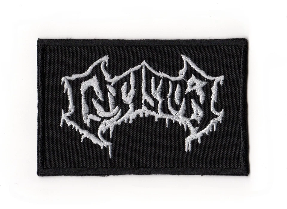 Insision Embroidered Sew-on Patch | Swedish Brutal Death Metal Band White Logo - Image 1 of 1